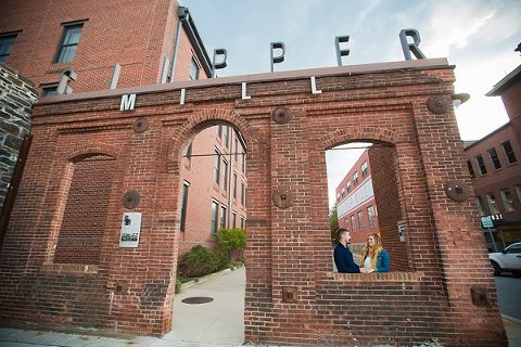 Clipper Mill Engagement Photos  ||  Photography by Brea  ||  Charm City Wed  ||  www.charmcitywed.com