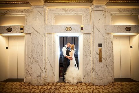 Elegant Winter Wedding at Hotel Monaco Baltimore || Richard and Tara Photography || Charm City Wed || www.charmcitywed.com