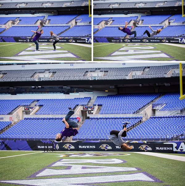 Ravens Engagement Session  ||  Richard Barlow Photography  ||  Charm City Wed  ||  www.charmcitywed.com