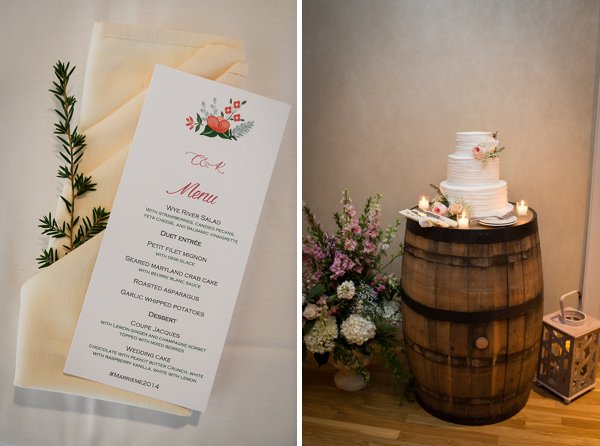 Wedding at the Aspen Wye River  ||   Emily Clack Photography  ||  Charm City Wed   ||   www.charmcitywed.com