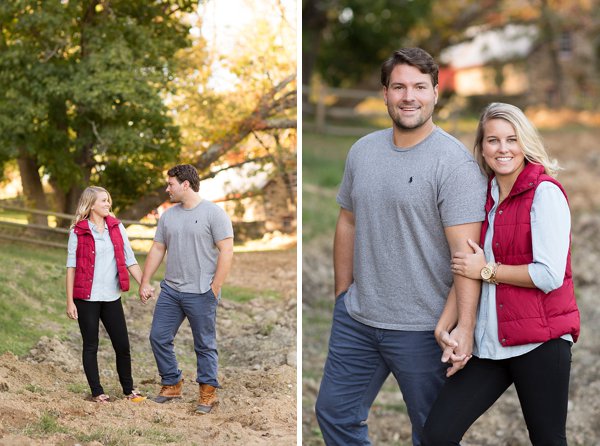 Romantic Farm Engagement Photos  ||  Jen Harvey Photography  ||  Charm City Wed   ||  www.charmcitywed.com