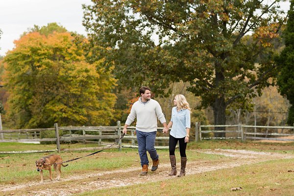 Romantic Farm Engagement Photos  ||  Jen Harvey Photography  ||  Charm City Wed   ||  www.charmcitywed.com