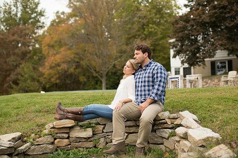 Romantic Farm Engagement Photos  ||  Jen Harvey Photography  ||  Charm City Wed   ||  www.charmcitywed.com