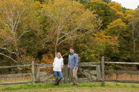 Romantic Farm Engagement Photos  ||  Jen Harvey Photography  ||  Charm City Wed   ||  www.charmcitywed.com