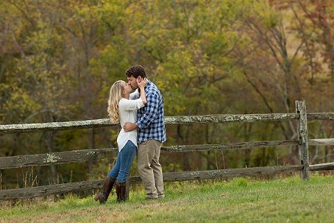Romantic Farm Engagement Photos  ||  Jen Harvey Photography  ||  Charm City Wed   ||  www.charmcitywed.com