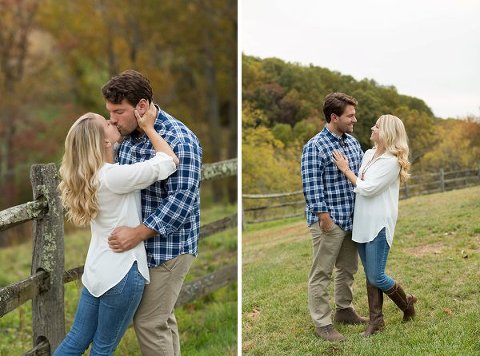 Romantic Farm Engagement Photos  ||  Jen Harvey Photography  ||  Charm City Wed   ||  www.charmcitywed.com