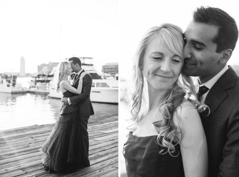 Waterfront Engagement Photos || Nikki Kauzlarich Photography || Charm City Wed || www.charmcitywed.com