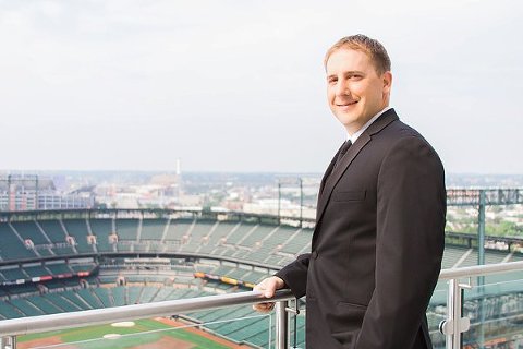 Orioles themed wedding  ||  Maureen Pacheco Photography  ||  Charm City Wed  ||   www.charmcitywed.com