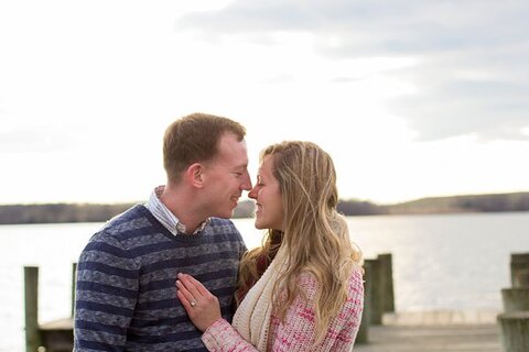 Cox Point Park Engagement Photos  ||   Alicia Wiley Photography  ||  Charm City Wed  ||  www.charmcitywed.com