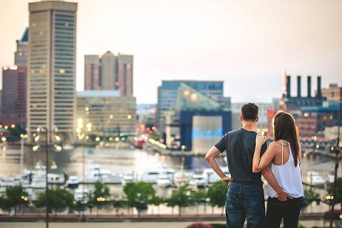Baltimore Engagement Photos  ||  Richard Barlow Photography  ||  Charm City Wed  ||  www.charmcitywed.com
