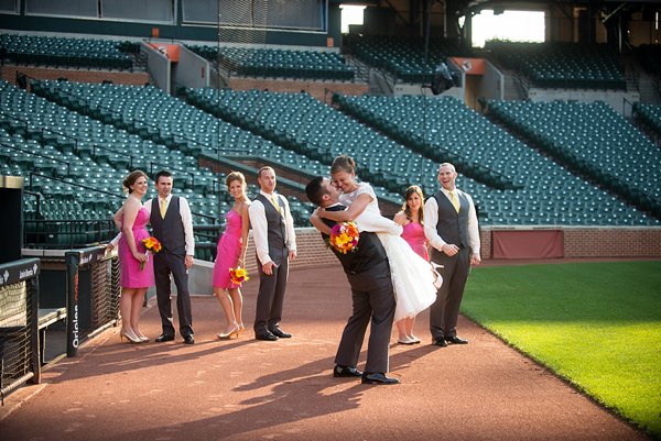 Orioles Themed Wedding || Daniel McGarrity Photography || Charm City Wed || www.charmcitywed.com Orioles Themed Wedding || Daniel McGarrity Photography || Charm City Wed || www.charmcitywed.com