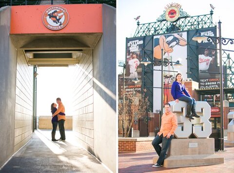 Orioles Themed Wedding  ||  tPoz Photography  ||  Charm City Wed  ||  www.charmcitywed.com
