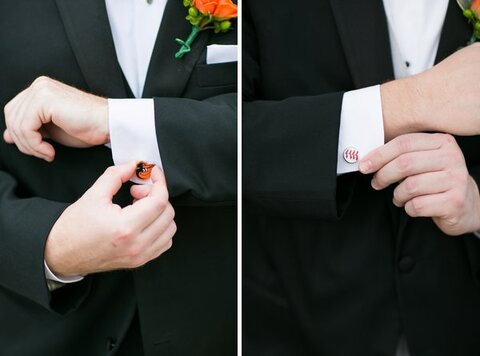 Orioles Themed Wedding  ||  tPoz Photography  ||  Charm City Wed  ||  www.charmcitywed.com