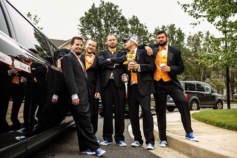 O's themed wedding  ||  Angel Kidwell Photography  ||  Charm City Wed  ||   www.charmcitywed.com