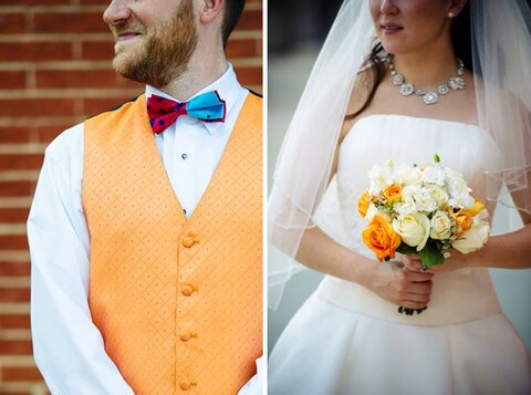 O's themed wedding  ||  Angel Kidwell Photography  ||  Charm City Wed  ||   www.charmcitywed.com