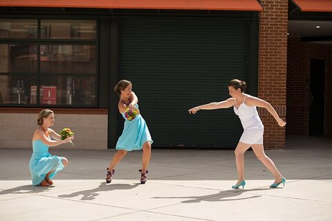 Same-Sex Orioles Themed Wedding  ||  Jennifer McMenamin Photography  ||  Charm City Wed  ||  www.charmcitywed.com