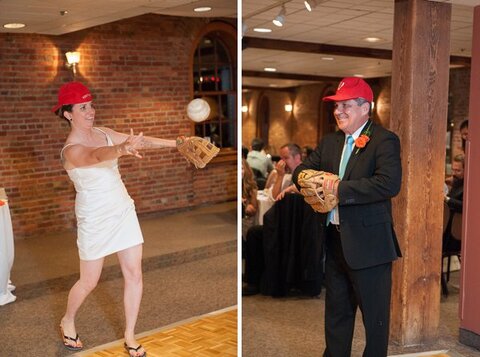 Same-Sex Orioles Themed Wedding  ||  Jennifer McMenamin Photography  ||  Charm City Wed  ||  www.charmcitywed.com