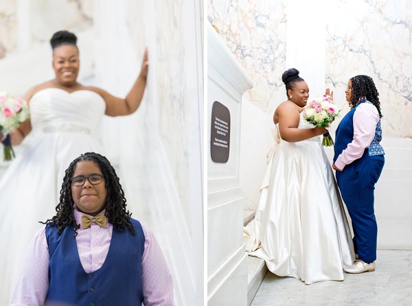 Same-sex Corradetti Glassblowing Studio Wedding  ||  Simply Breathe Events  ||  Melissa McClain Photography  ||  Charm City Wed  ||  www.charmcitywed.com