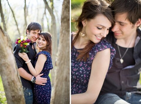 Woodsy Winter Engagement Photos  ||  Rachael Boer Photography  ||  Charm City Wed  ||  www.charmcitywed.com