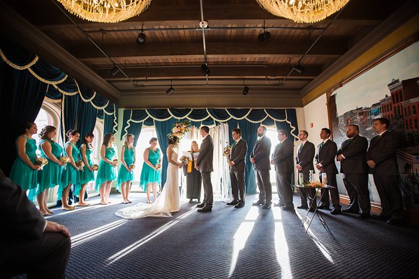 1840's Ballroom City Lites Wedding  ||   Photography by Brea   ||  Charm City Wed  ||  www.charmcitywed.com