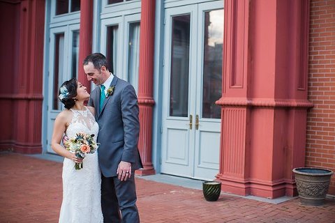 1840's Ballroom City Lites Wedding  ||   Photography by Brea   ||  Charm City Wed  ||  www.charmcitywed.com