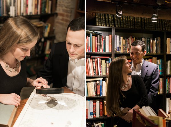 BookStore Engagement Session  ||  Joy Michelle Photography  ||  Charm City Wed  ||   www.charmcitywed.com