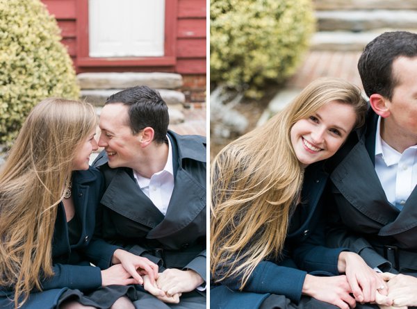 St. John's Campus Engagement Session  ||  Joy Michelle Photography  ||  Charm City Wed  ||   www.charmcitywed.com