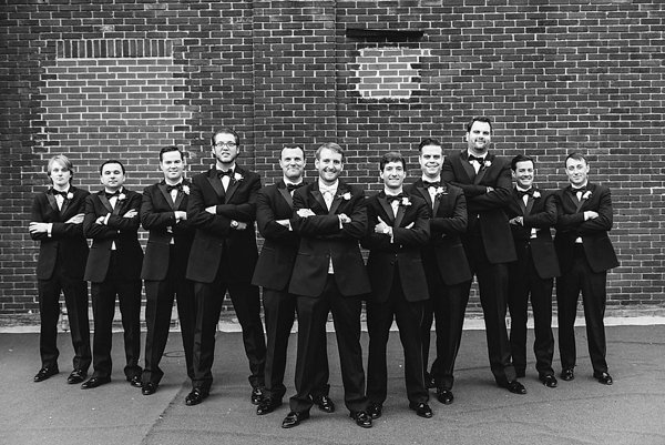 Groomsmen ||  Brittany DeFrehn Photography  ||  Charm City Wed  ||   www.charmcitywed.com