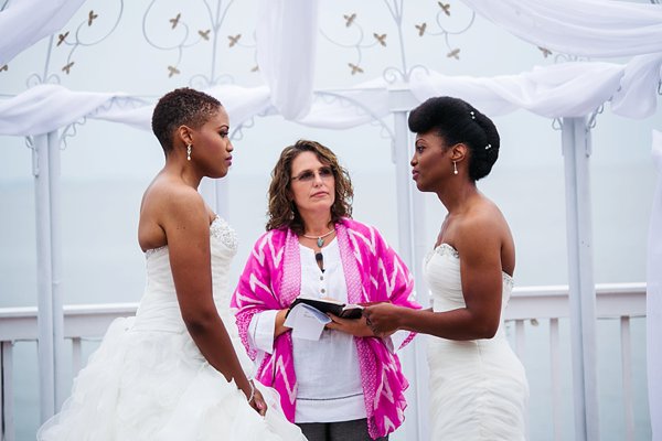 Same-sex wedding at Celebrations at the Bay  ||  Emily Chastain Photography  ||  Charm City Wed  ||  www.charmcitywed.com