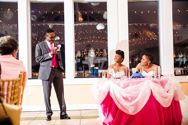 Same-sex wedding at Celebrations at the Bay  ||  Emily Chastain Photography  ||  Charm City Wed  ||  www.charmcitywed.com