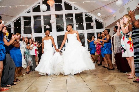 Same-sex wedding at Celebrations at the Bay  ||  Emily Chastain Photography  ||  Charm City Wed  ||  www.charmcitywed.com