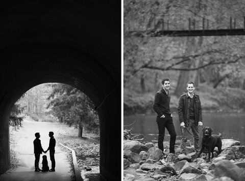 Same-Sex Patapsco Park Engagement Photos  ||   Love Life Images   ||  Charm City Wed  ||  www.charmcitywed.com