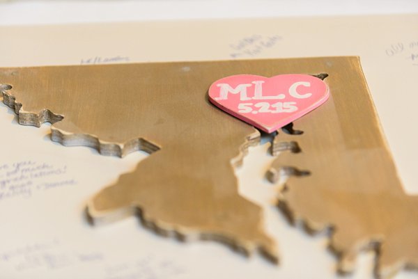 Wedding Reception at Sparrows Point Country Club  ||  Lauren C Photography  ||  Charm City Wed  ||   www.charmcitywed.com