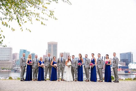 Wedding Pictures on Federal Hill  ||  Dana Cubbage Weddings  ||  Charm City Wed  ||  www.charmcitywed.com