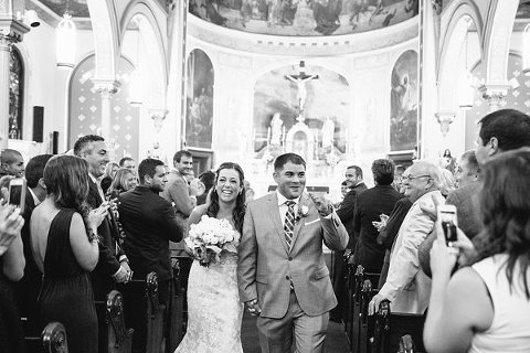 St. Leo the Great Church Wedding in Little Italy Baltimore  ||  Dana Cubbage Weddings  ||  Charm City Wed  ||  www.charmcitywed.com