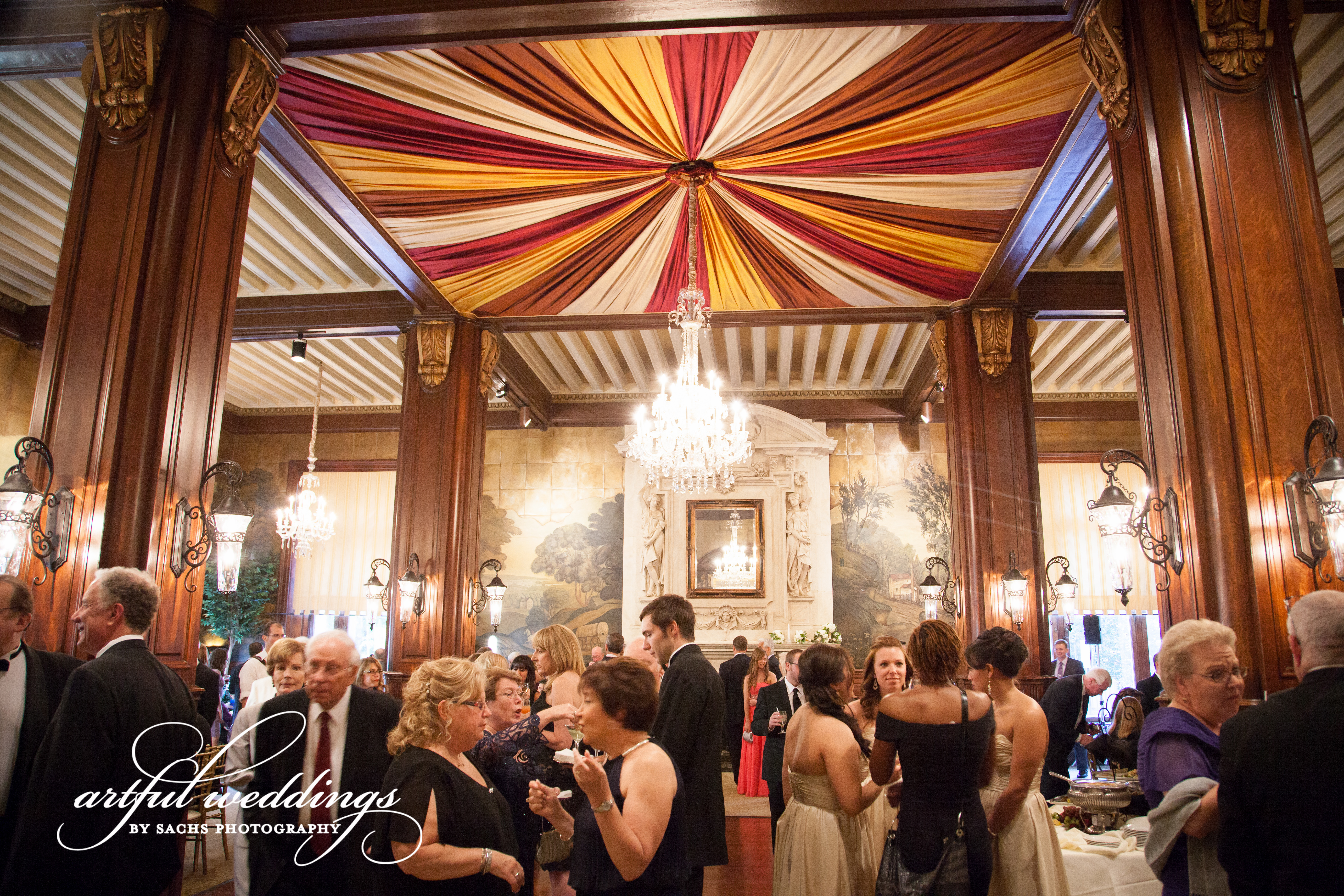 The Belvedere John Eager Howard Ballroom Wedding Ceremony