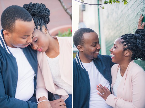 Engagement Photos in Fells Point  ||  Meghan Elizabeth Photography   ||  Charm City Wed  ||  www.charmcitywed.com