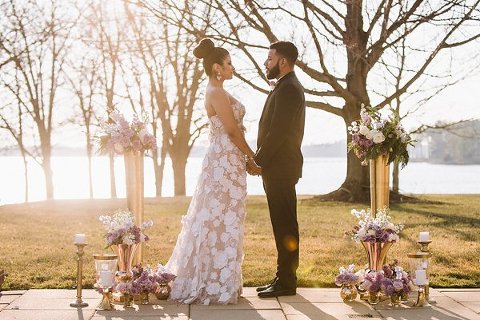 Penderyn of Maryland Ceremony Wedding Styled Shoot  ||  Claire Duran Weddings & Events  ||  Charm City Wed  ||  www.charmcitywed.com