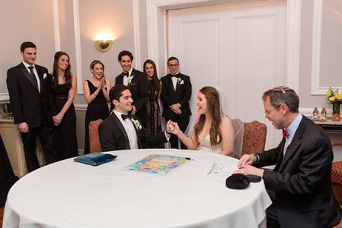 Jewish Belvedere Wedding Ceremony  ||  Dani Leigh Photography  ||   Charm City Wed   ||  www.charmcitywed.com