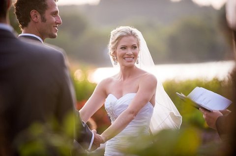 Wedding Ceremony at Herrington on the Bay || Bradley Images || Charm City Wed || www.charmcitywed.com