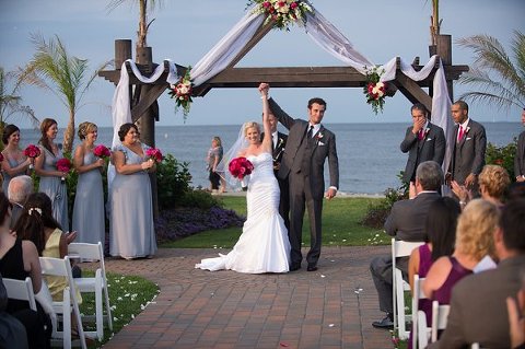 Wedding Ceremony at Herrington on the Bay || Bradley Images || Charm City Wed || www.charmcitywed.com
