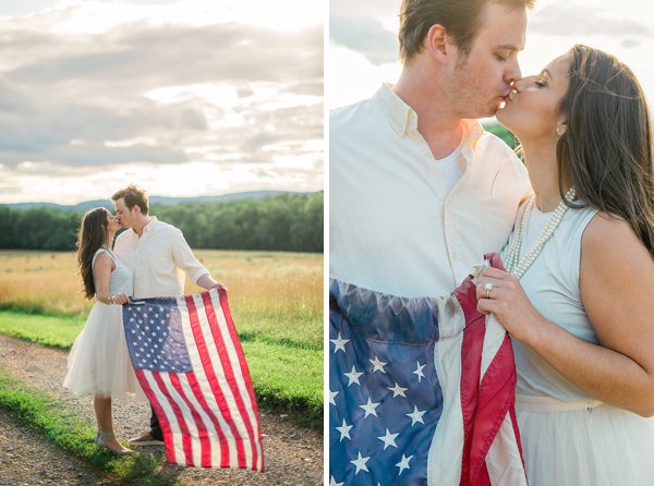 Baltimore July 4th Wedding Inspiration || Brittany DeFrehn Photography || Charm City Wed || www.charmcitywed.com