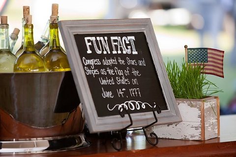 4th of July Wedding Inspiration  ||   Dunks Photo  ||  Charm City Wed  ||  www.charmcitywed.com