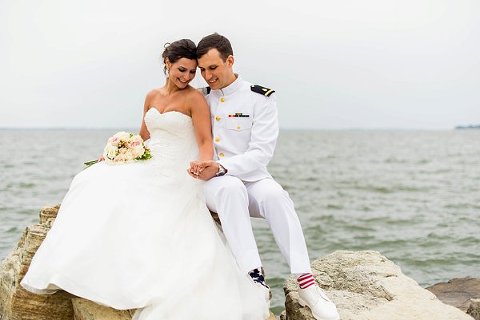 4th of July Wedding at the Naval Academy