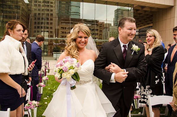 Center Club Baltimore Wedding Ceremony   ||  Kathleen Hertel Photography  ||  Charm City Wed  ||  www.charmcitywed.com