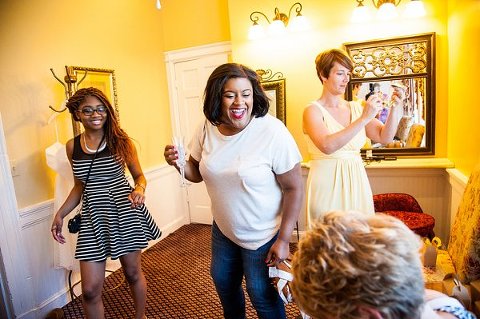 Same-sex Historic Oakland Mansion Wedding  ||  Robin Shotola Photography  ||  Charm City Wed  ||  www.charmcitywed.com