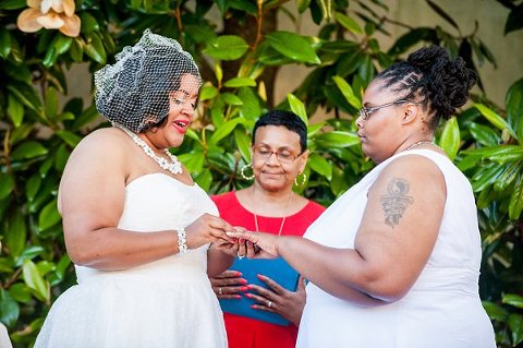 Same-sex Historic Oakland Wedding  ||  Robin Shotola Photography  ||  Charm City Wed  ||  www.charmcitywed.com