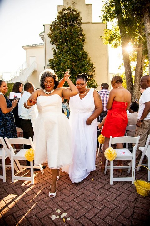 Same-sex Historic Oakland Wedding  ||  Robin Shotola Photography  ||  Charm City Wed  ||  www.charmcitywed.com