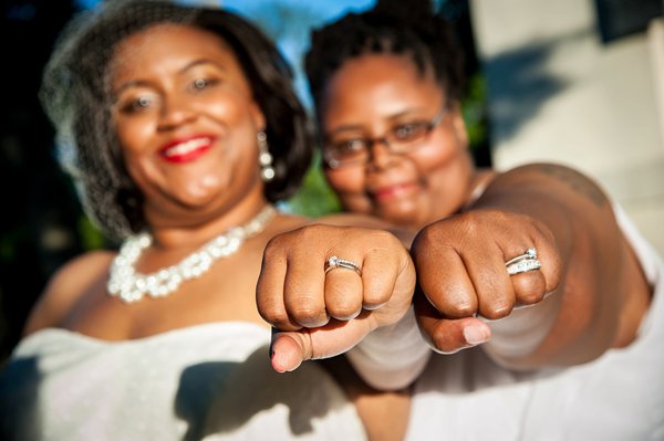 Same-sex Historic Oakland Wedding  ||  Robin Shotola Photography  ||  Charm City Wed  ||  www.charmcitywed.com