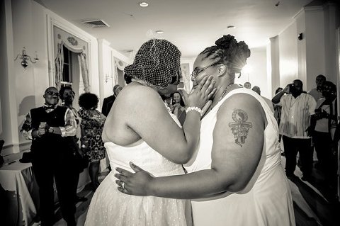 Same-sex Historic Oakland Wedding  ||  Robin Shotola Photography  ||  Charm City Wed  ||  www.charmcitywed.com